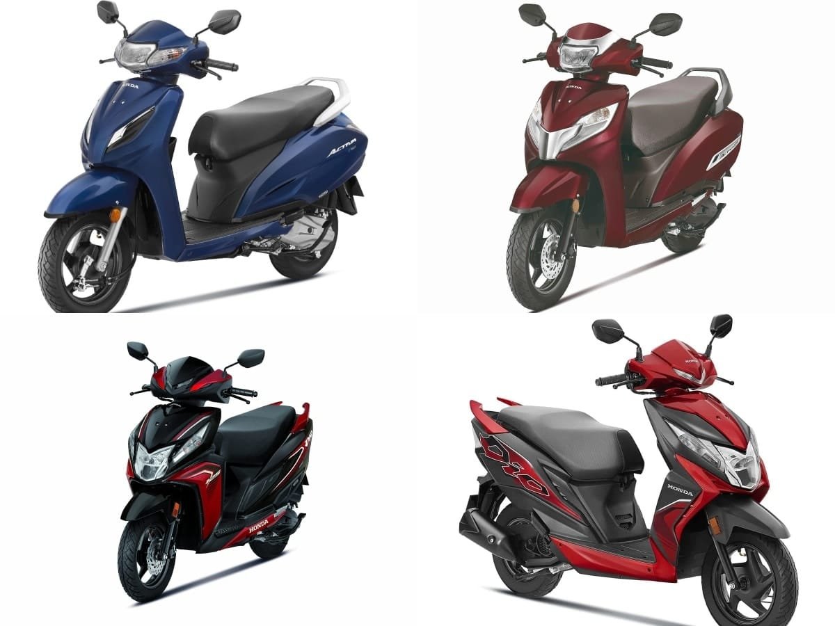 honda scooters on road price list
