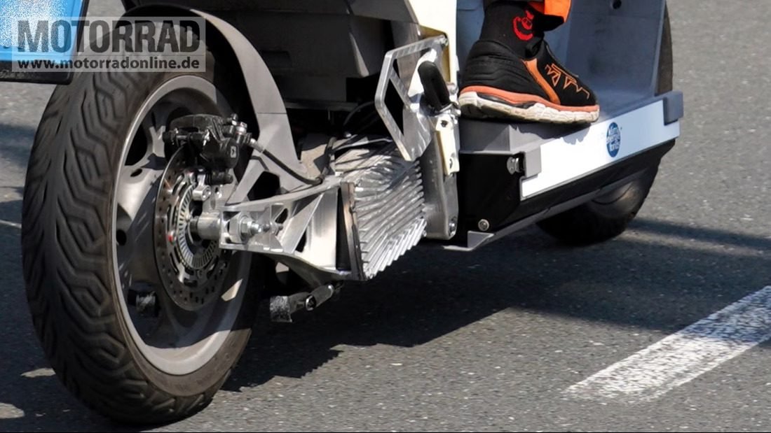 ktm escooter spied rear view