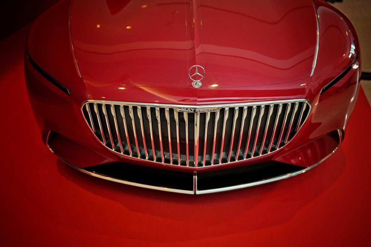 mercedes benz maybach vision 6 concept front