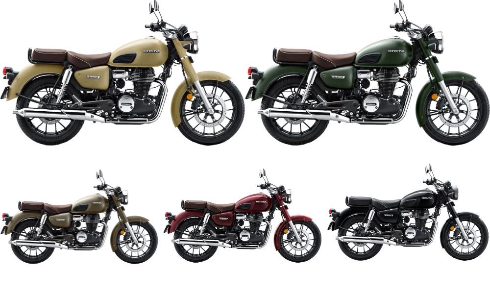 Honda CB 350 colours