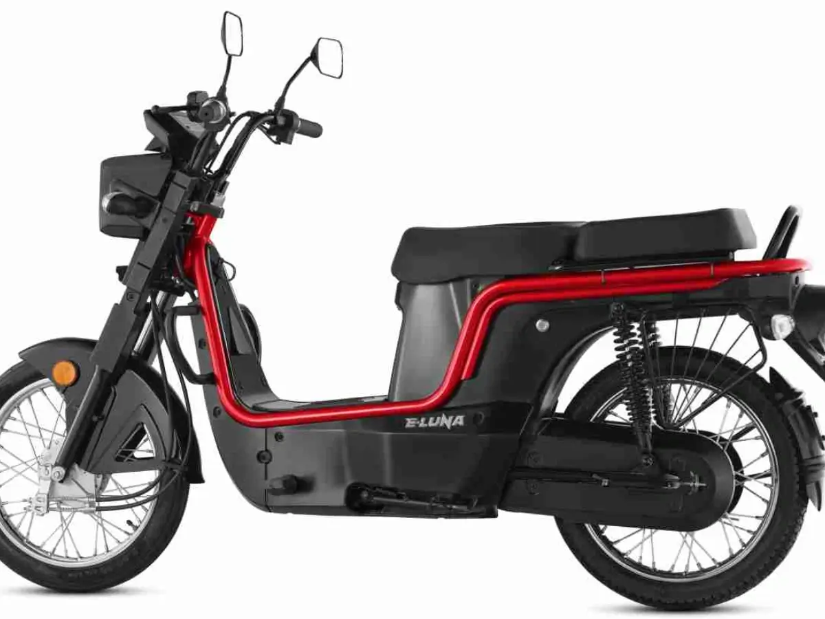 kinetic e luna moped