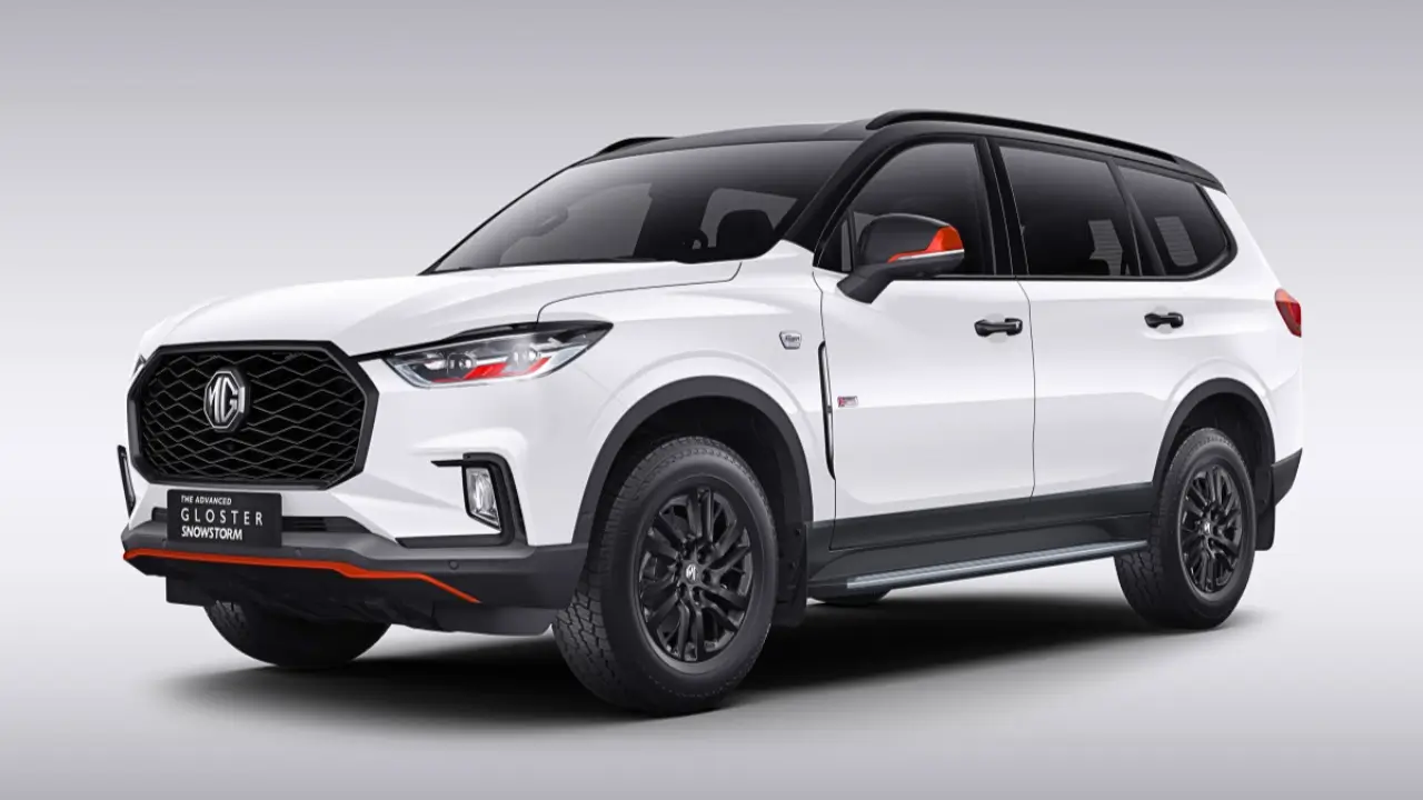 mg gloster snowstrom