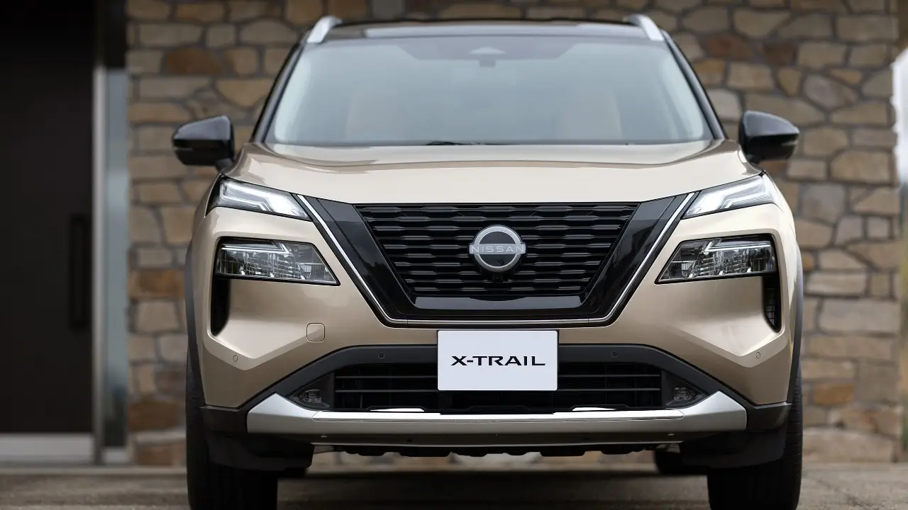 nissan x-trail suv front view