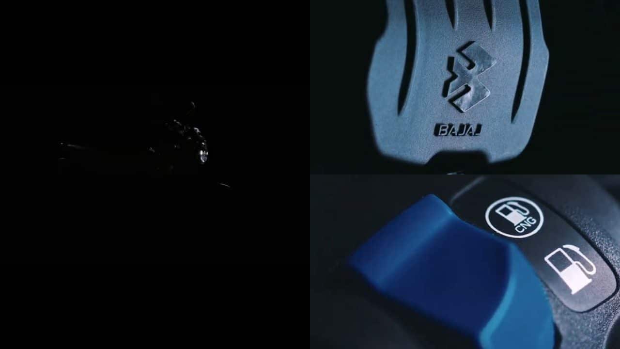 bajaj cng bike teased