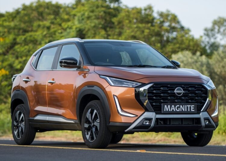 2024 nissan magnite front look