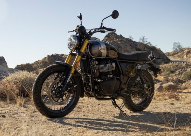 Royal Enfield bear 650 golden shadow