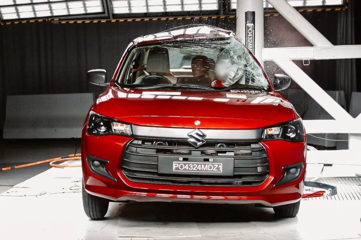 Maruti Suzuki dzire GNCAP crash test