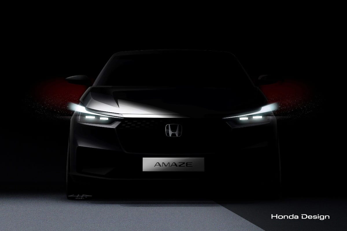 Next gen Honda amaze teased