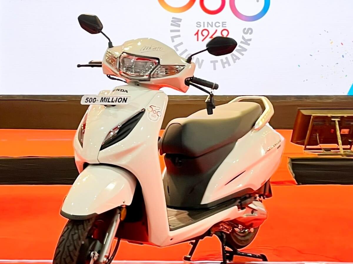 ஹோண்டா ஆக்டிவா 500 மில்லியன் யூனிட்