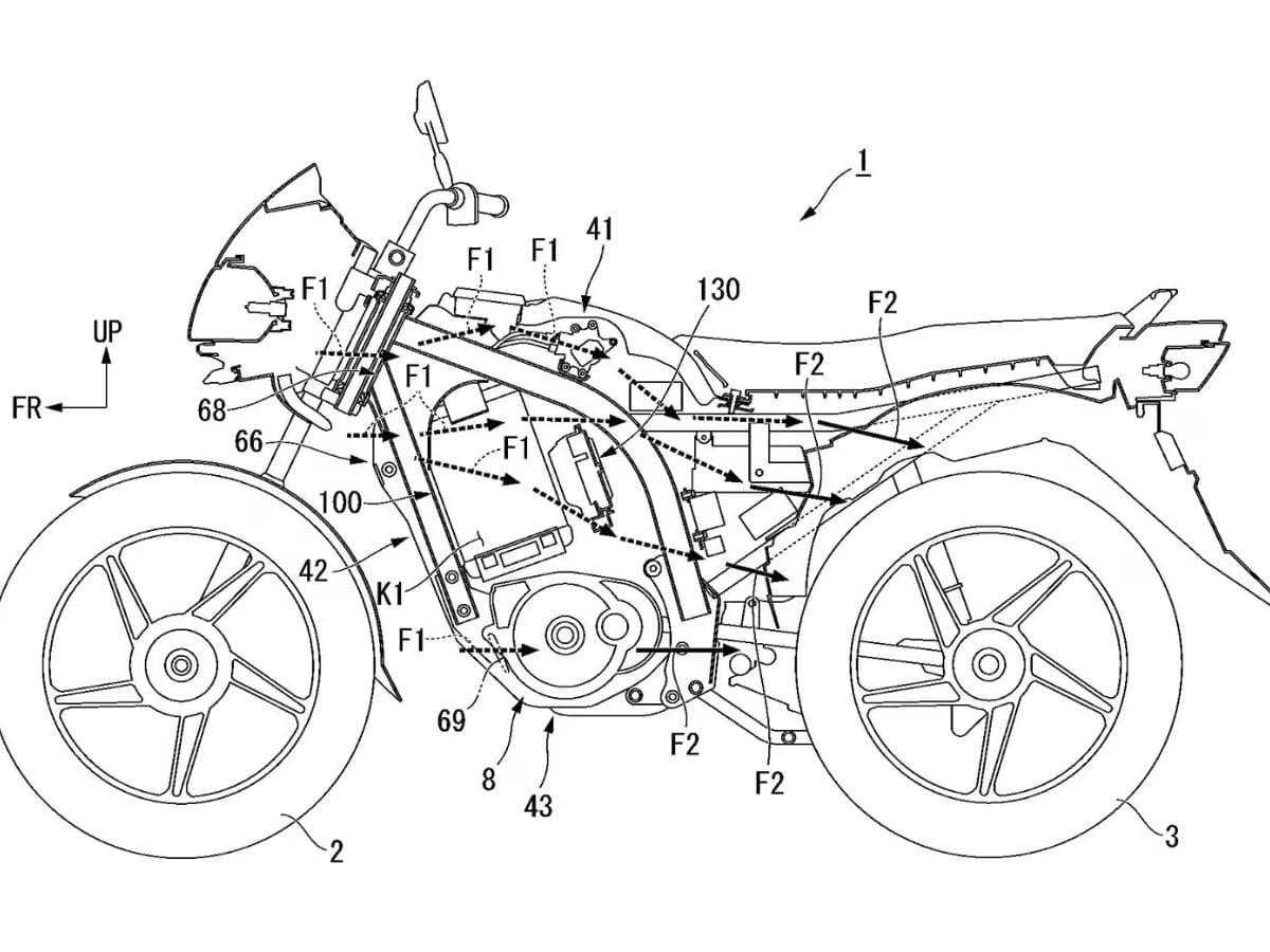 honda shine electric patent