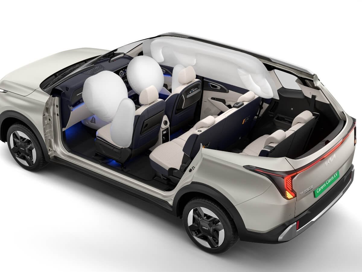 kia carens clavis ev saftey
