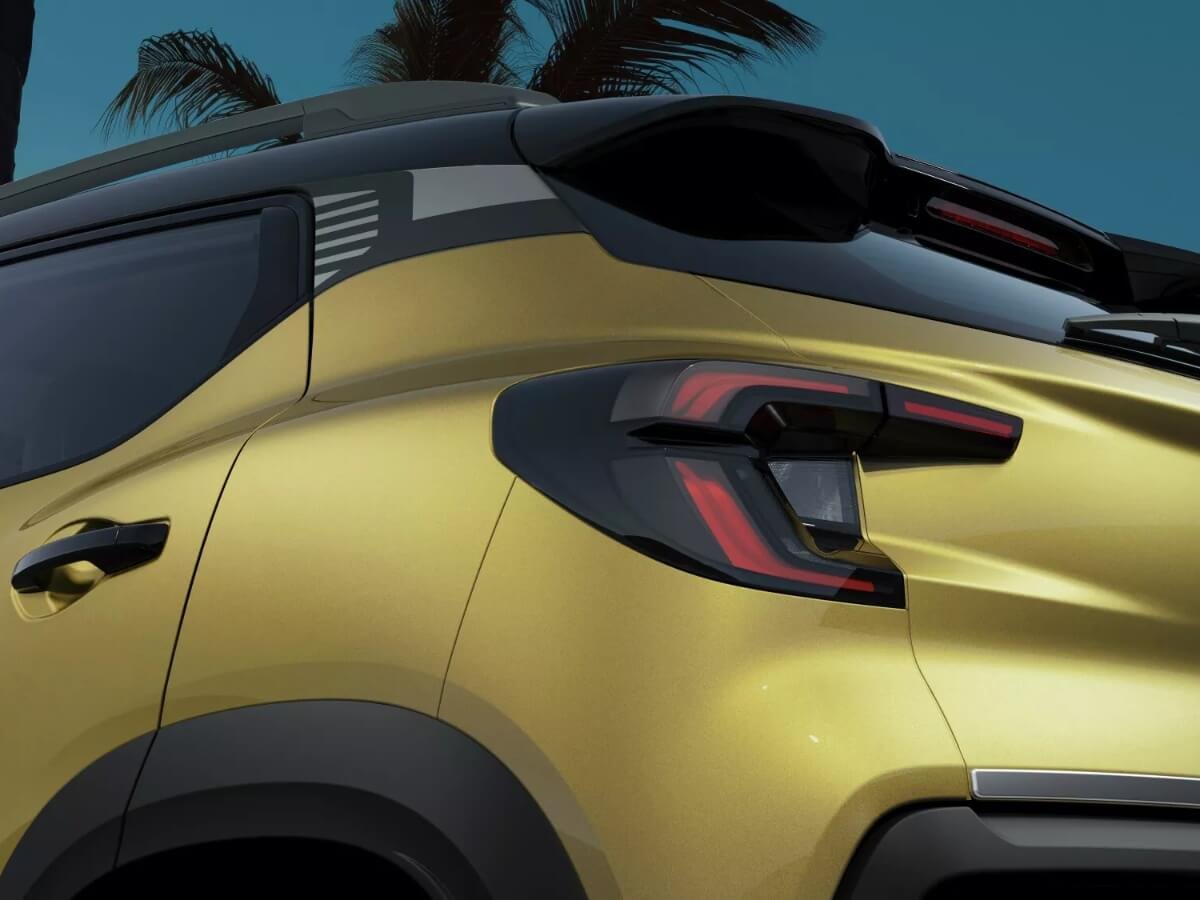 2025 renault kiger facelift rear