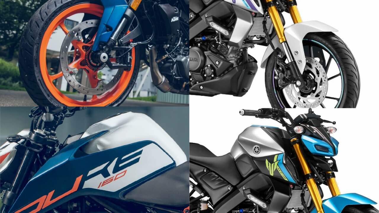 கேடிஎம் 160 டியூக் Vs யமஹா MT-15 V2 bike