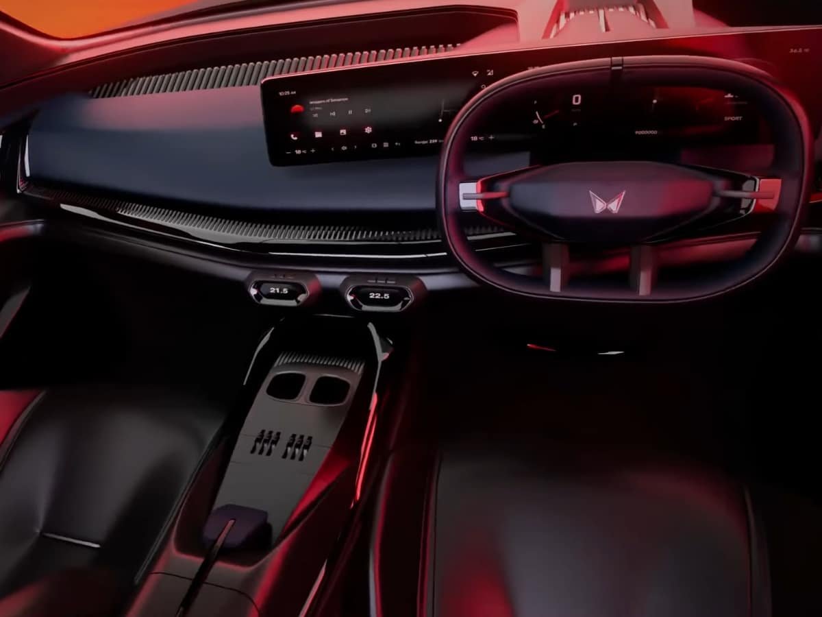 mahindra vision X concept interior