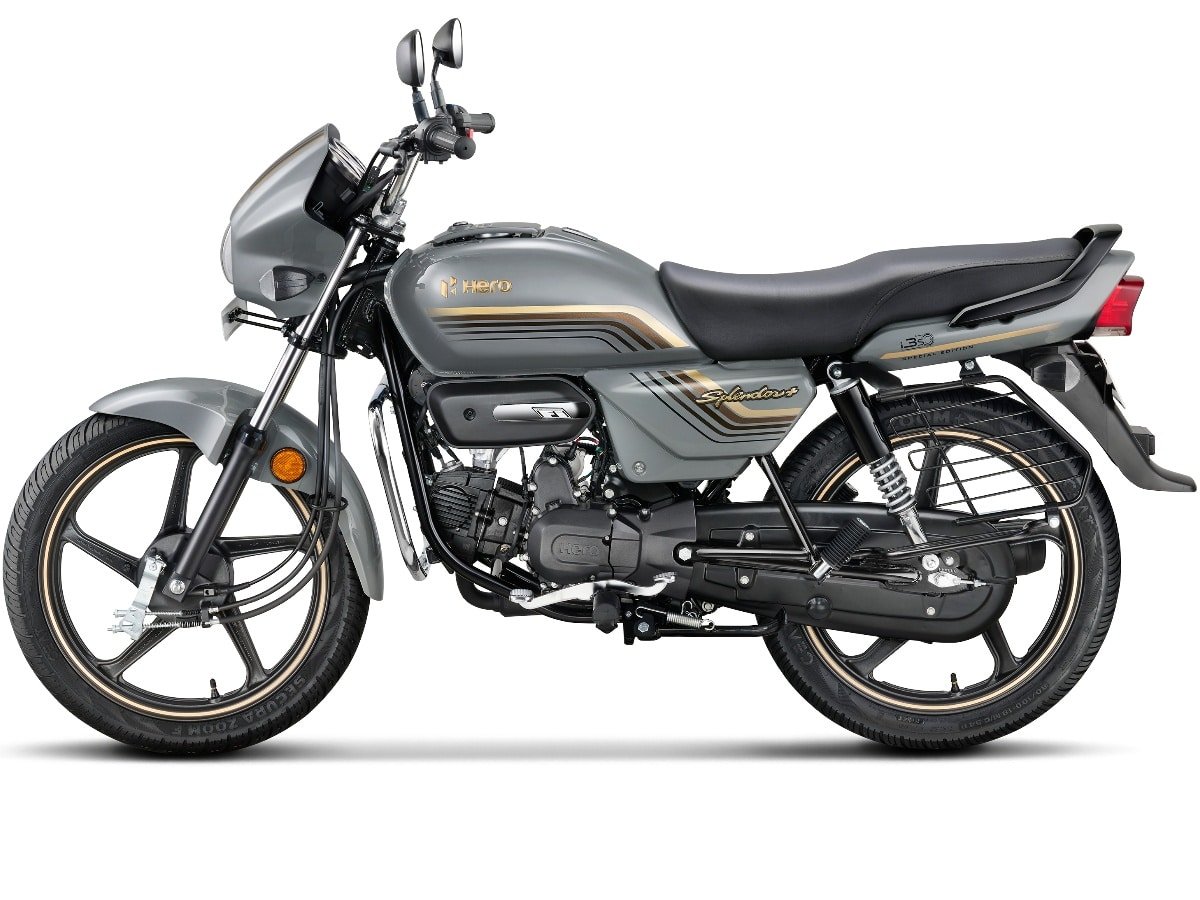 hero splendor 125 million edition sideview