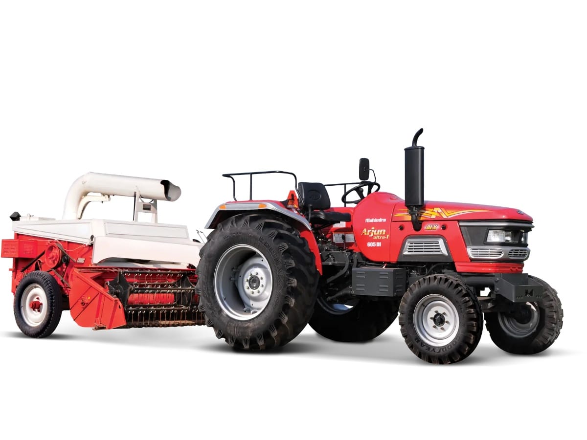 mahindra arjun 605 di ms straw deeper