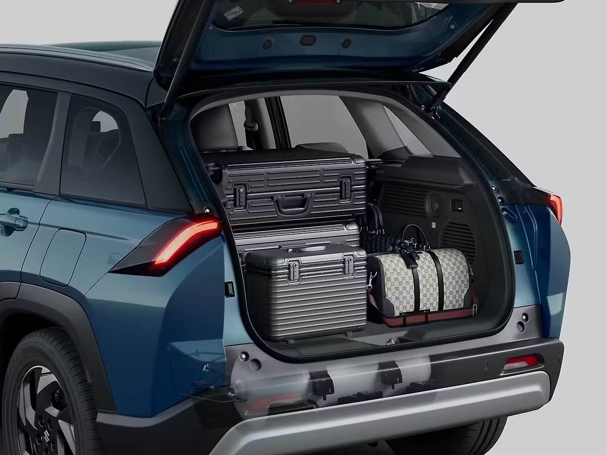 maruti suzuki victoris cng tank bootspace 1