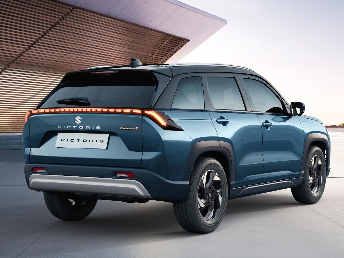 maruti suzuki victoris rear view