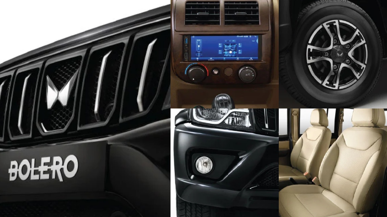 mahindra bolero features