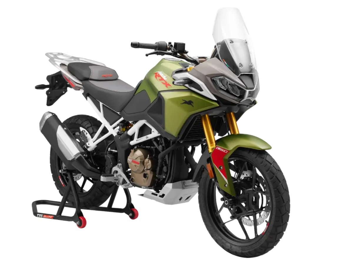 tvs apache rtx 300 green