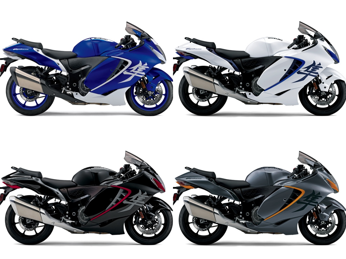 new 2026 Suzuki Hayabusa colours
