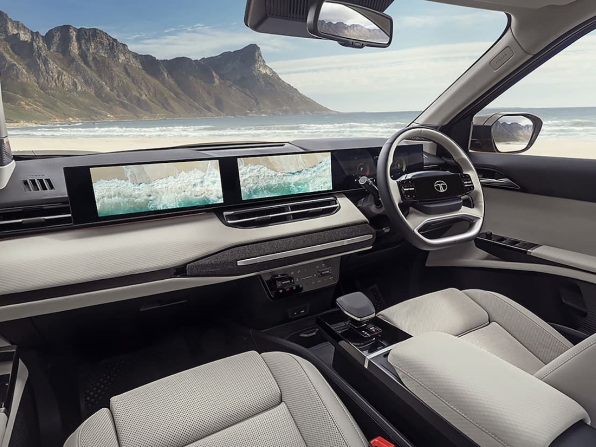 tata sierra suv dashboard