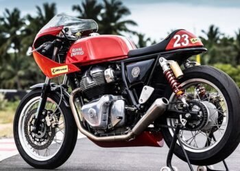 ஃபேரிங் ஸ்டைலில் ராயல் என்ஃபீல்டு கான்டினென்டல் ஜிடி 650 சோதனை ஓட்டம்