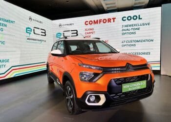 சிட்ரோன் eC3 எஸ்யூவி விற்பனைக்கு அறிமுகம்