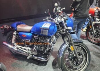 ஹோண்டா சிபி350 கஃபே ரேசர் படங்கள் கசிந்தது