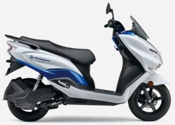 சுசூகி e-பர்க்மேன் எலக்ட்ரிக் ஸ்கூட்டர் விபரம் வெளியானது