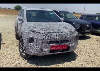 2023 டாடா நெக்ஸான் காரின் சோதனை படங்கள் வெளியானது