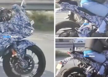 ஹீரோ கரீஸ்மா XMR 210 பைக் சோதனை ஓட்ட படங்கள் வெளியானது