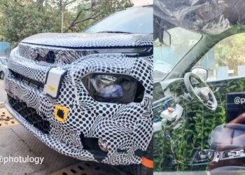 டாடா பஞ்ச் எலக்ட்ரிக் எஸ்யூவி சோதனை ஓட்டம்