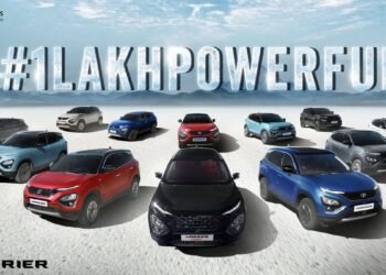 Tata Harrier Crosses 1 Lakh Units