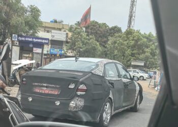 hyundai verna n-line spotted