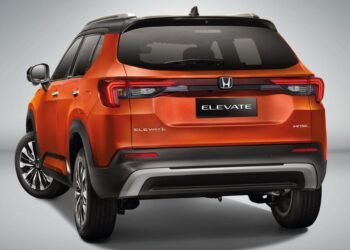 honda elevate rear view