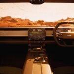 Mahindra Thar.e Dashboard view