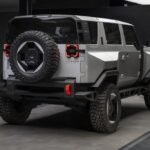 Mahindra Thar.e Rear view