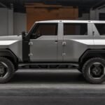 Mahindra Thar.e Side view