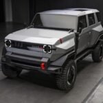 Mahindra Thar.e suv Front Profile