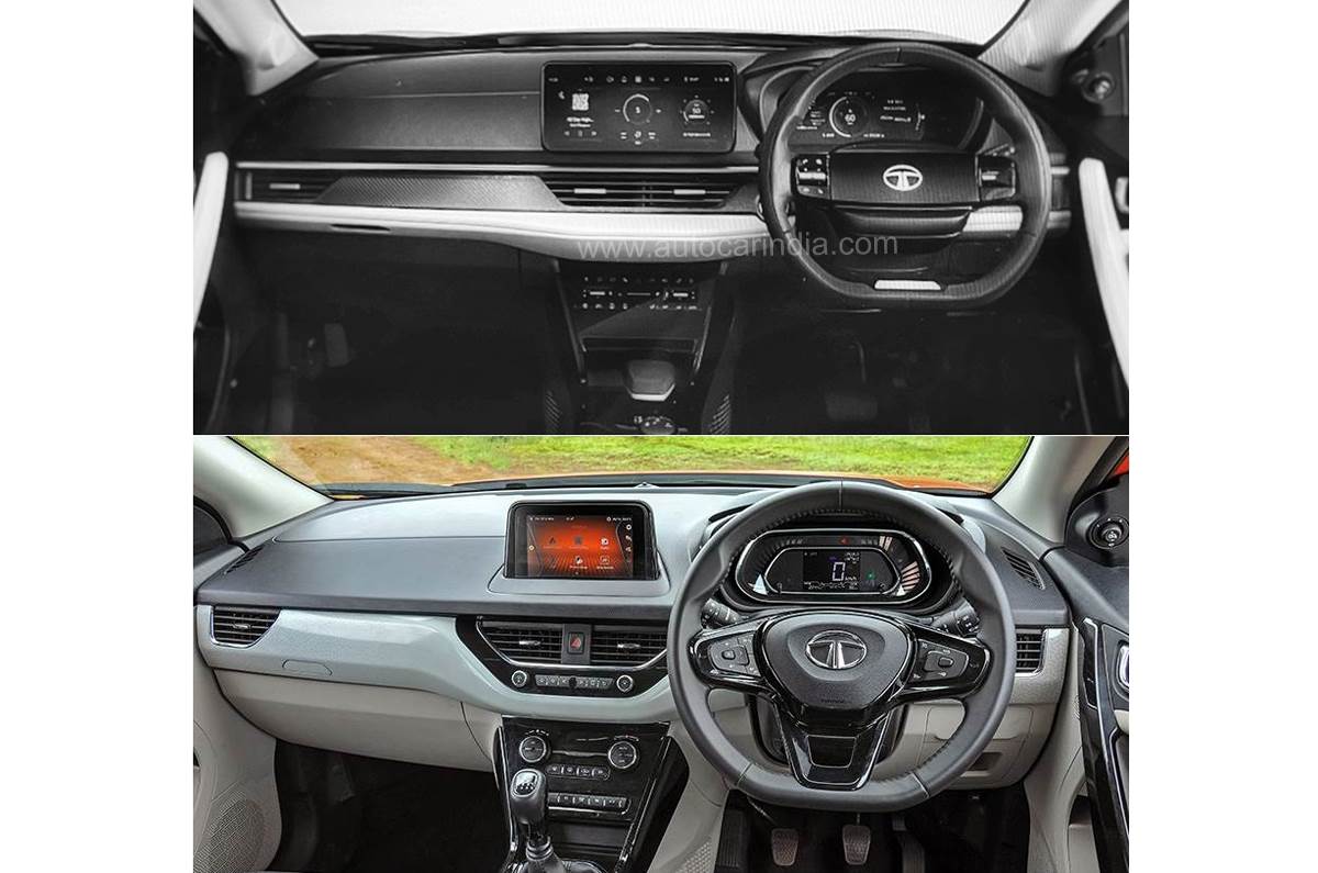 new Nexon interior vs old