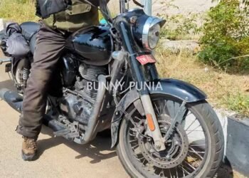 ராயல் என்ஃபீல்டு ஷாட்கன் 350 சோதனை ஓட்ட படங்கள்