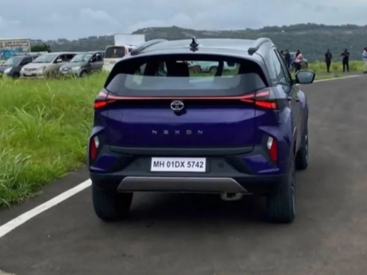 2023 tata nexon facelift rear