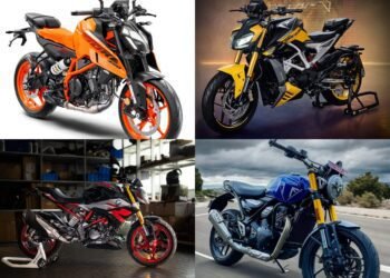 TVS Apache RTR 310 vs 2024 KTM 390 Duke vs rivals on-road price