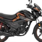honda livo 110 black with orange 1