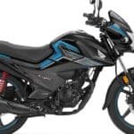 honda livo 110 blue with black