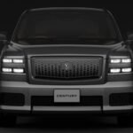 Toyota Century SUV front