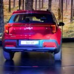 kia sonet suv rear view