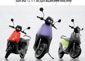 மீண்டும் ஓலா S1X+ எலக்ட்ரிக் ஸ்கூட்டருக்கு ரூ.20,000 வரை தள்ளுபடி