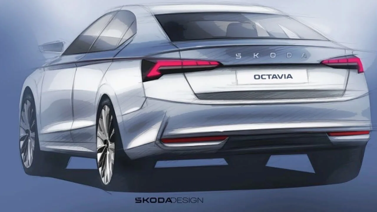 Skoda Octavia – 2024 ஸ்கோடா ஆக்டேவியா டிசைன் படம் வெளியானது